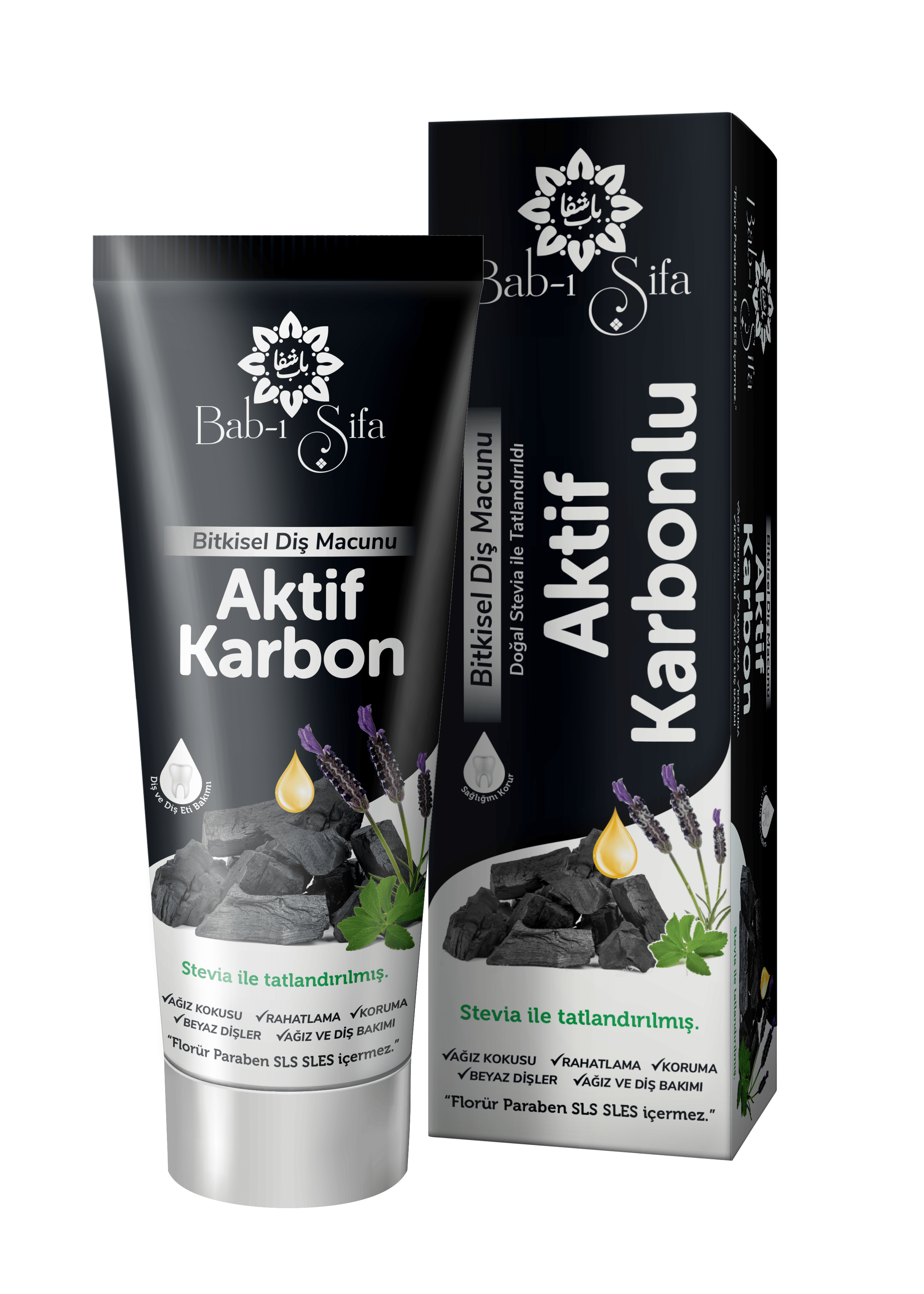 Bab-ı Şifa Diş Macunu Aktif Karbon 140 gr.