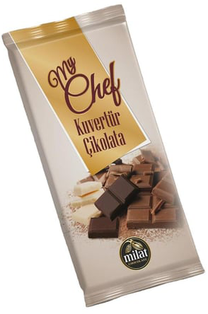 Milat My Chef Bitter Kuvertür Çikolata 200 gr.