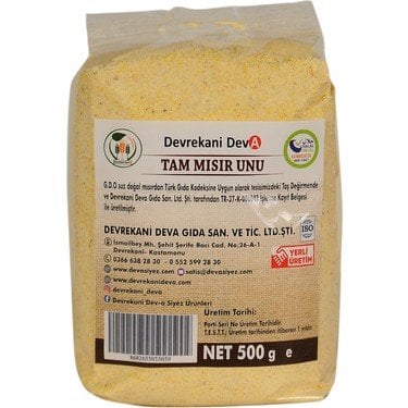 Devrekani Deva Tam Mısır Unu 500 gr.