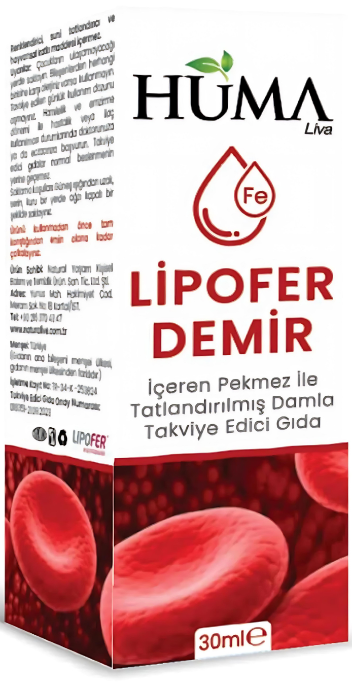Huma  Lipofer Demir 30 ml