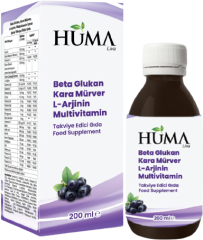 Huma Beta Glukan Kara Mürver L-Arjinin Multivitamin 200 ml