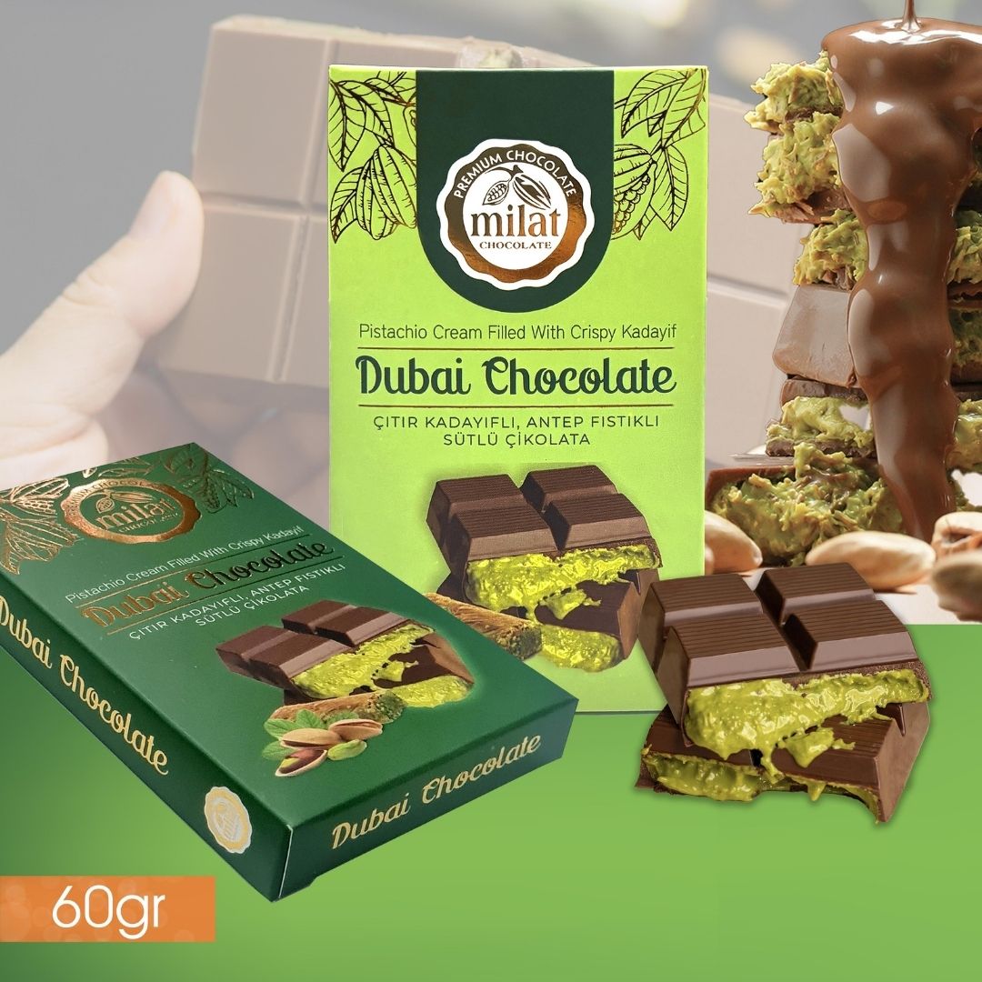 Milat Dubai Çikolatası 60 gr.