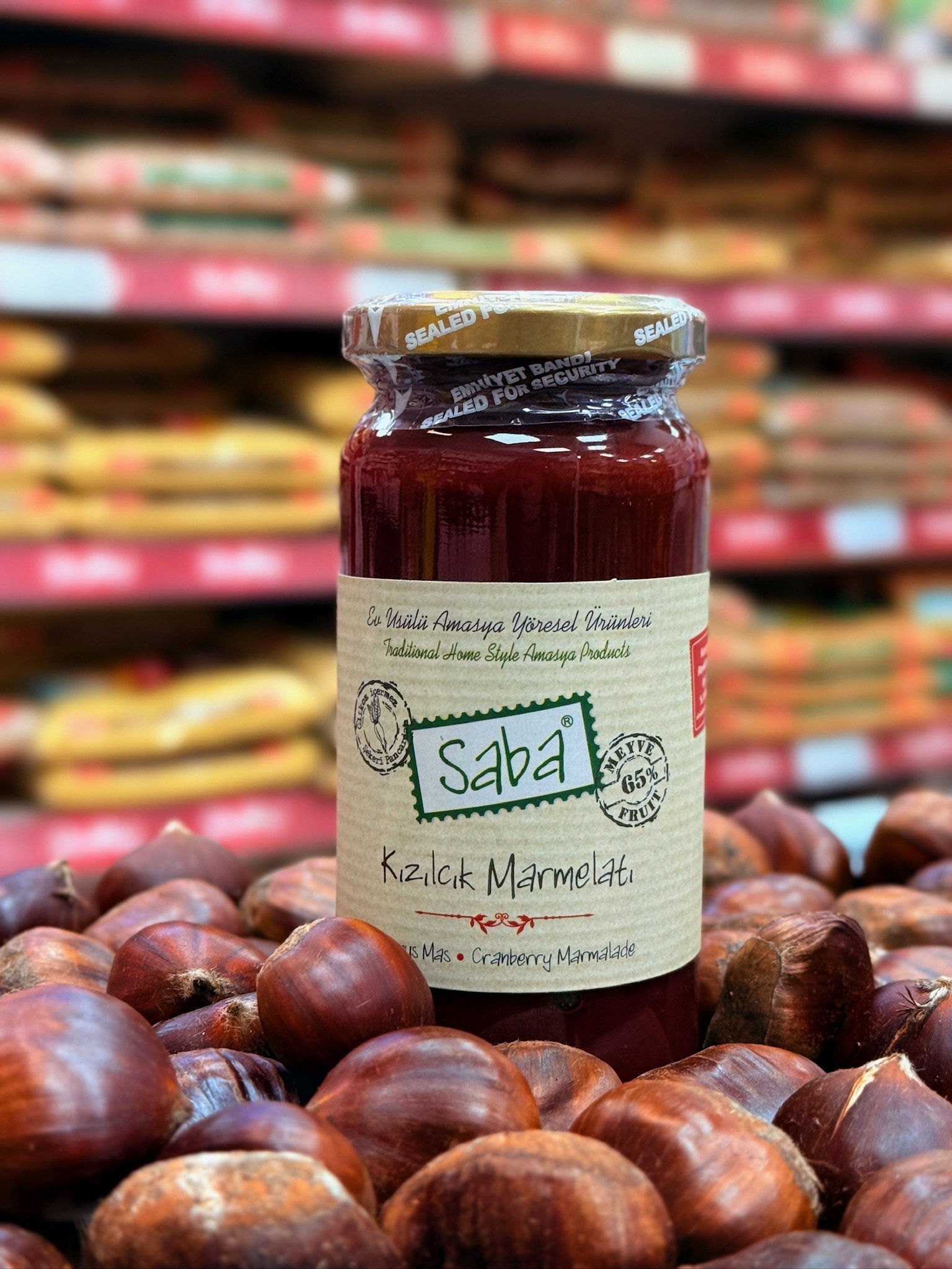 Saba Kızılcık Marmelatı 290 gr.