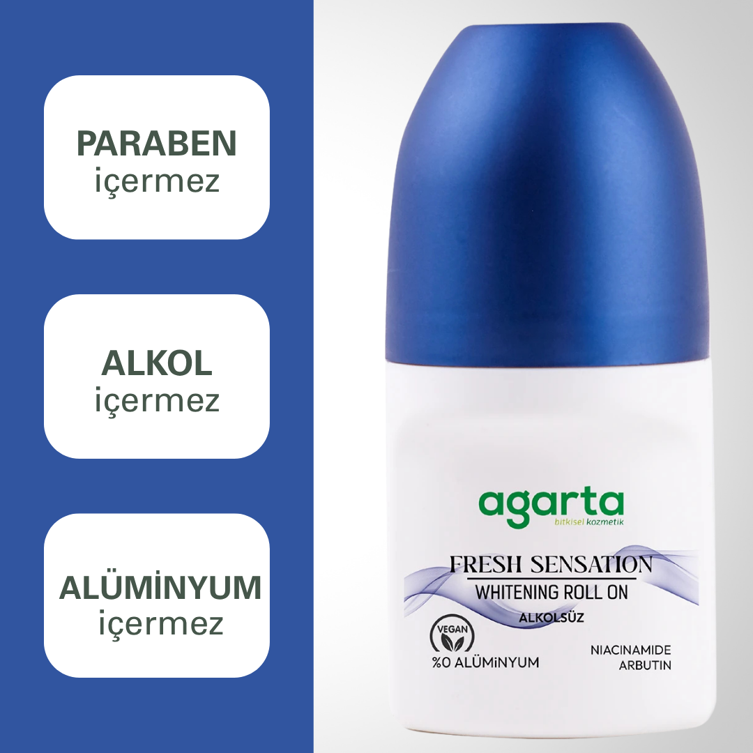 Agarta Erkek Roll-On Fresh Sensation Ter önleyici 50 ml.