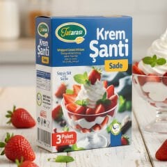 Tatarası Krem Şanti Sade 3'lü (3x75 gr.)