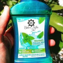 Babı Şifa Ağız Bakım Suyu Mentol Ferahlığı 290 ml 2 Adet