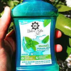 Babı Şifa Ağız Bakım Suyu Mentol Ferahlığı 290 ml 2 Adet