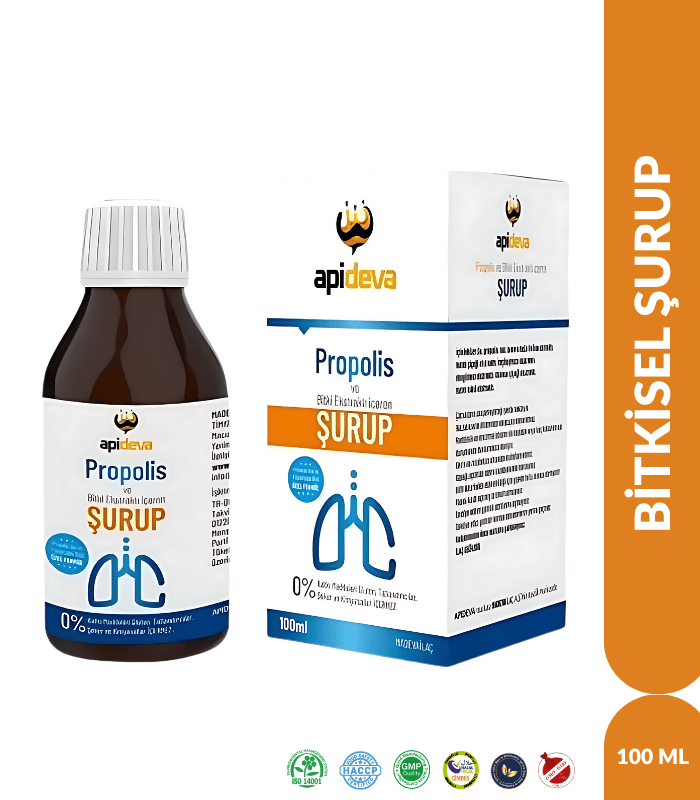 Apideva Propolisli Bitkisel şurup 100 ml