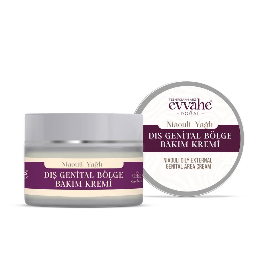 Evvahe Doğal Dış Genital Bölge Bakım Kremi 30ml.