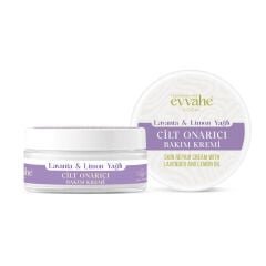 Evvahe Lavanta ve Limon Yağlı Cilt Onarıcı Bakım Kremi 50 ml