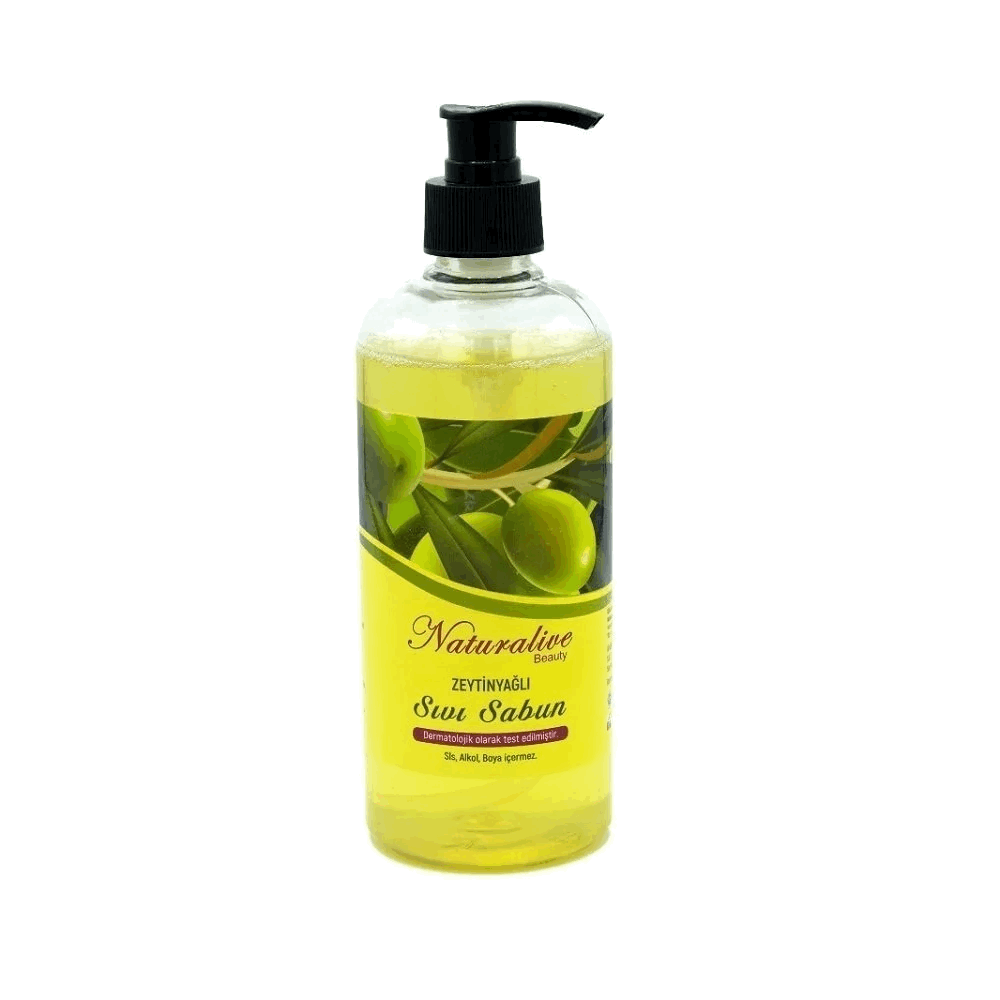 Naturalive Beauty Zeytinyağlı Sıvı El Sabunu 500 ml