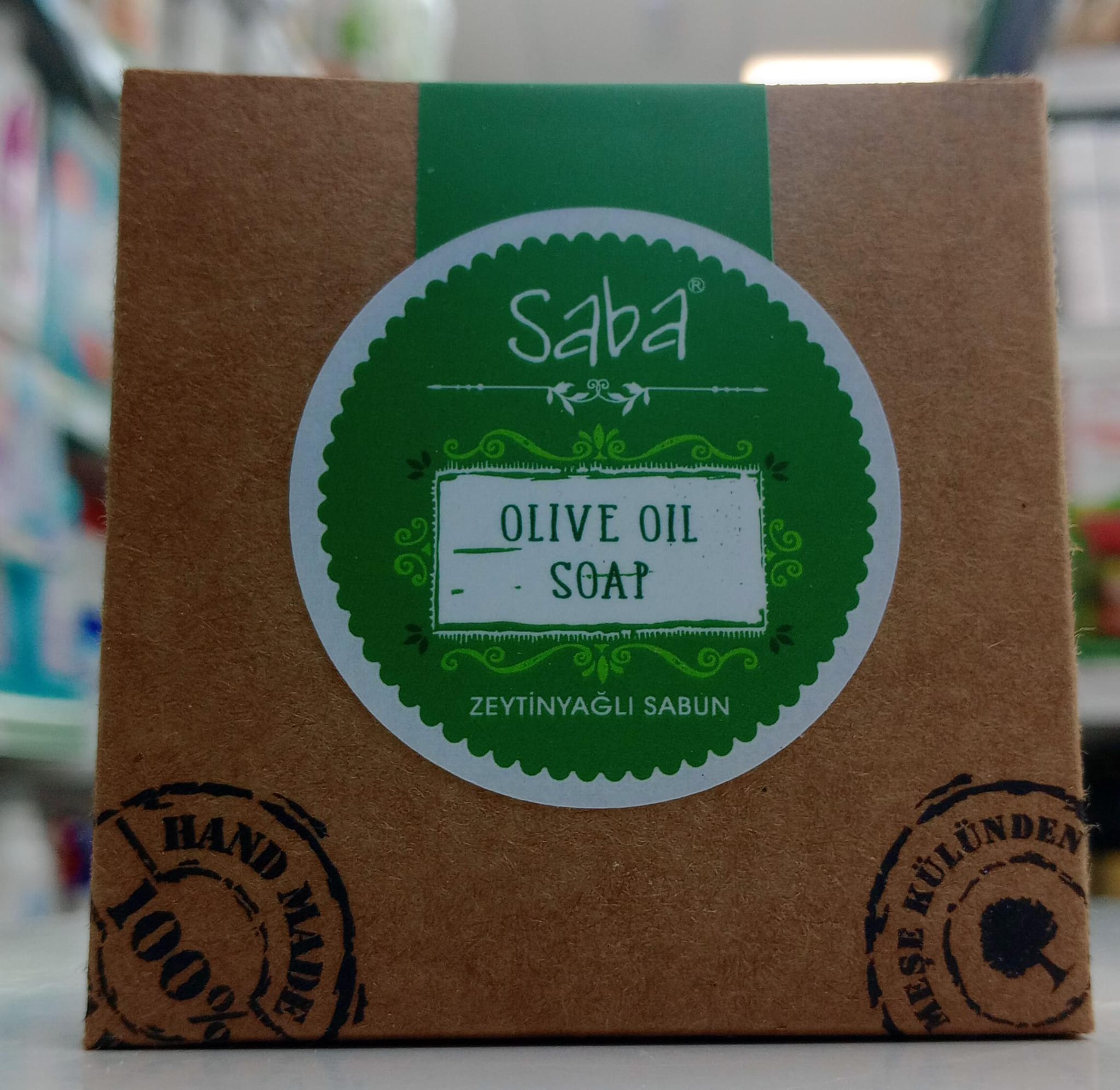 Saba Zeytinyağlı Sabun 120 gr.