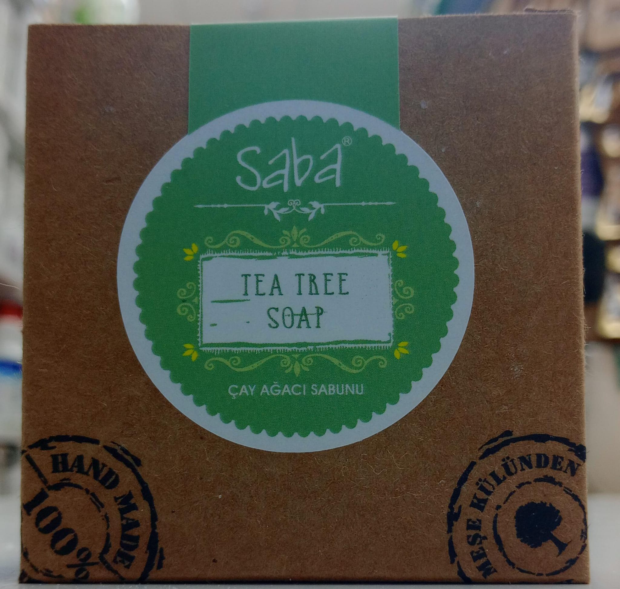Saba Çay Ağacı Sabunu 120 gr.