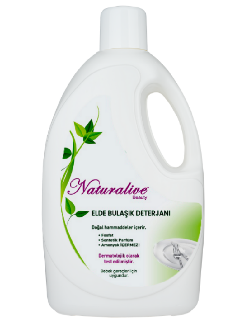 Naturalive Beauty Elde Bulaşık Deterjanı 2500 ml.