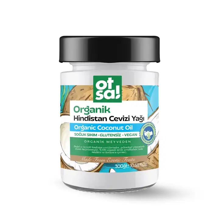 Otsa Organik Hindistan Cevizi Yağı 300 gr.