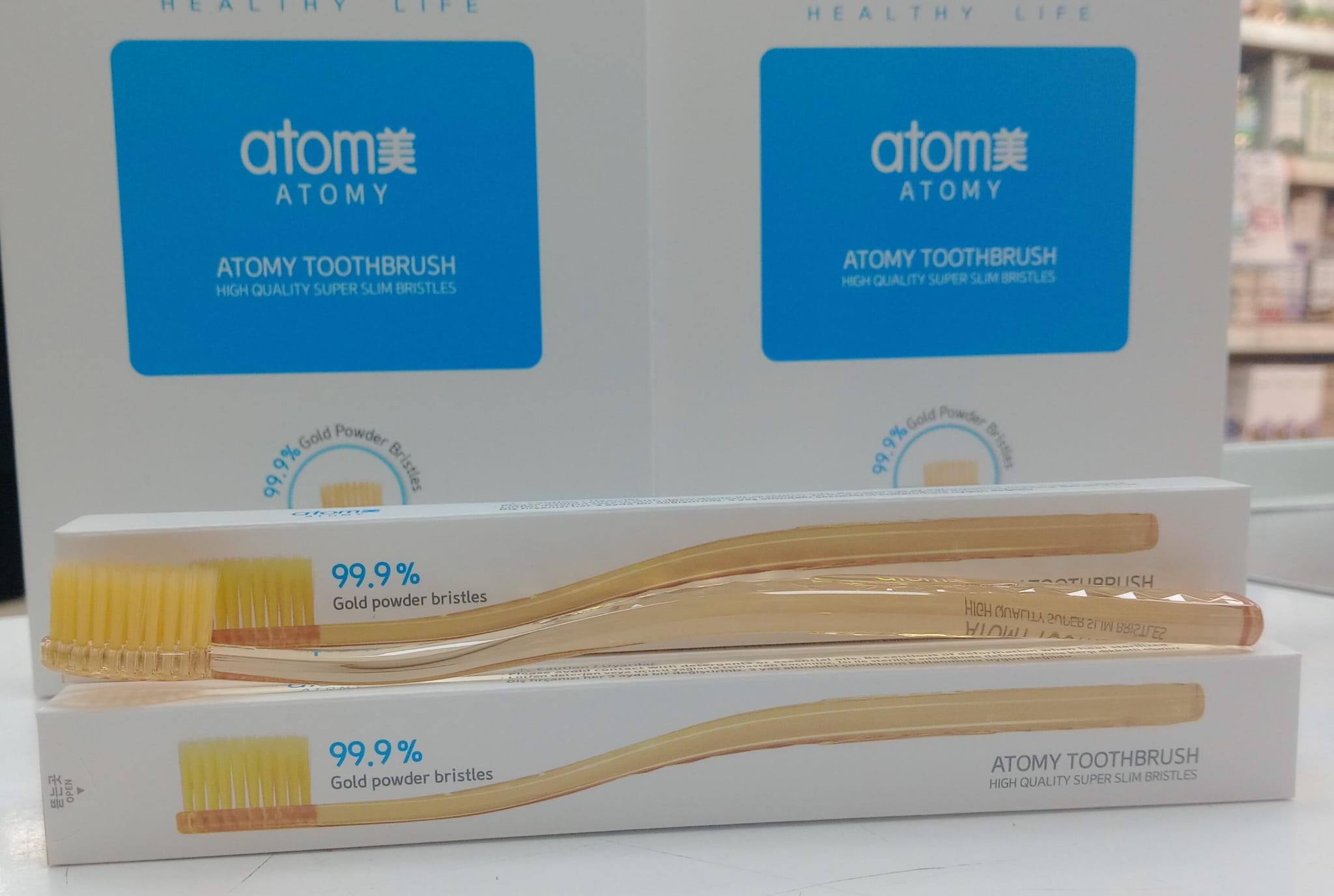 Atomy Yetişkin Diş Fırçası Altın Sarısı