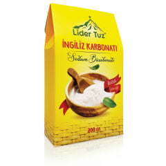 Lider Tuz İngiliz Karbonatı 200 gr.