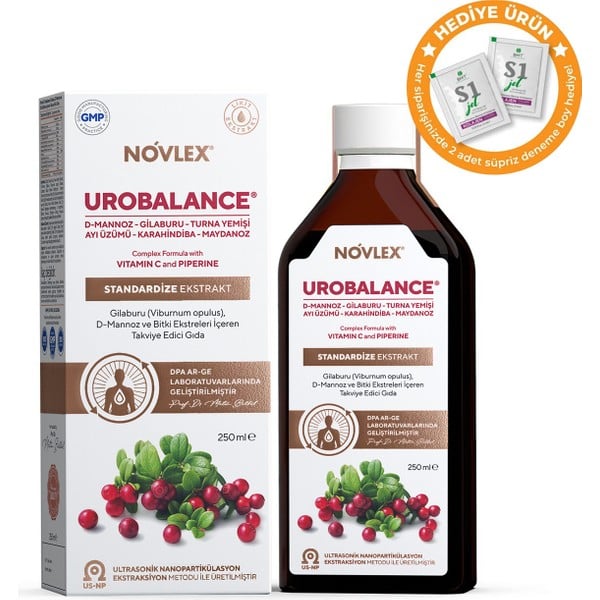 Novlex Urobalance İdrar Yolları & Böbrek Desteği 250 gr