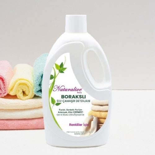 Naturalive Renkliler İçin Çamaşır Makinesi Deterjanı 2500 ml.