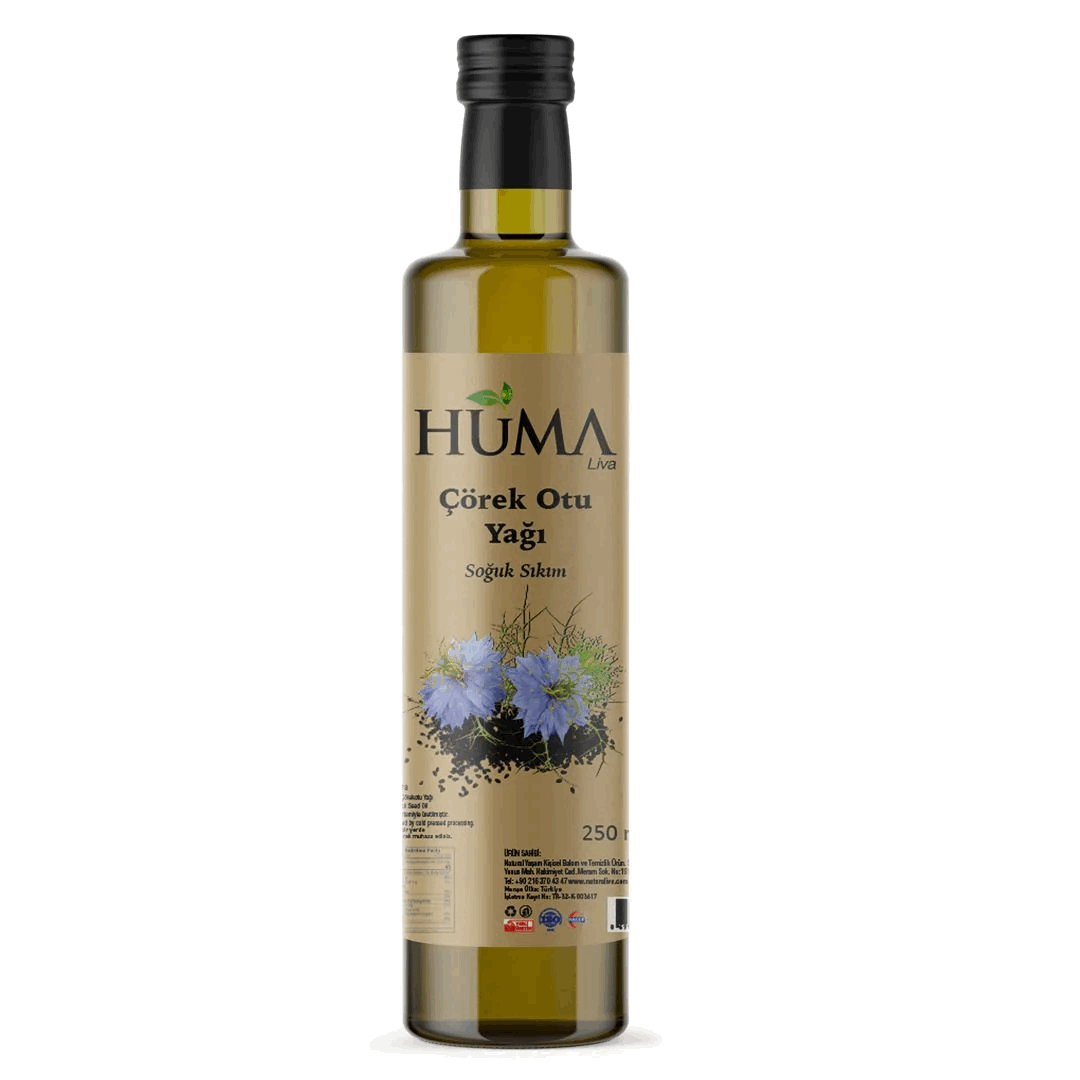 Huma Liva  Çörek Otu Yağı 250 ml.