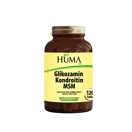 Huma Liva Glukozamin, Kondroitin ve MSM 120 Tablet