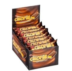 Afia Çikofia Sütlü Çikolata Kaplamalı Bar Kutu 24x40 gr.