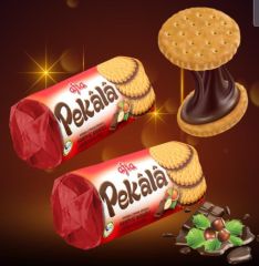 Afia Pekala Kakaolu Fındık Kremalı Sandviç Bisküvi 200 gr.