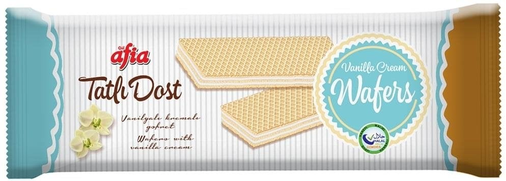 Afia Tatlı Dost Vanilya Kremalı Gofret 140 gr.
