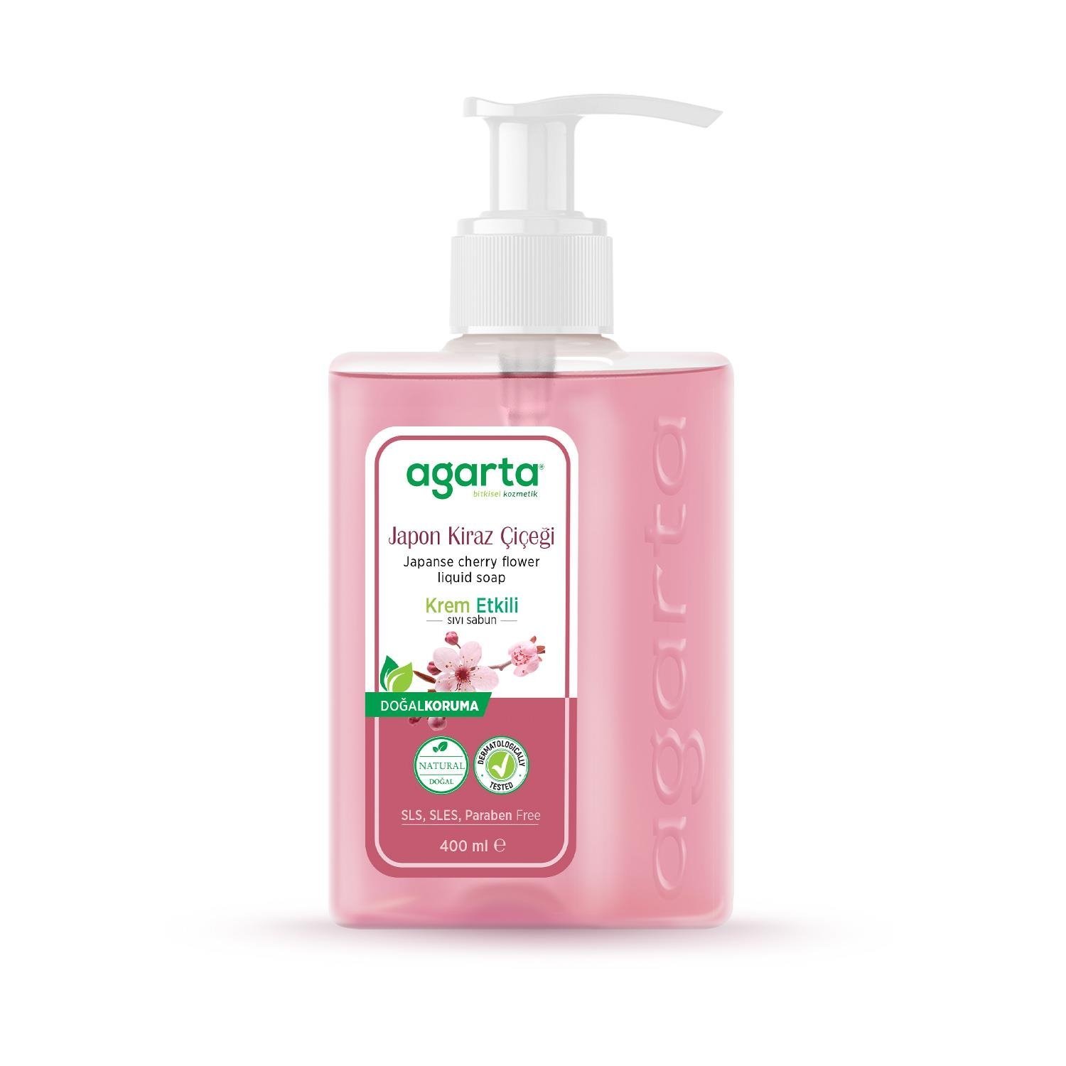Agarta Doğal Sıvı Sabun Japon Kirazı 500 Ml
