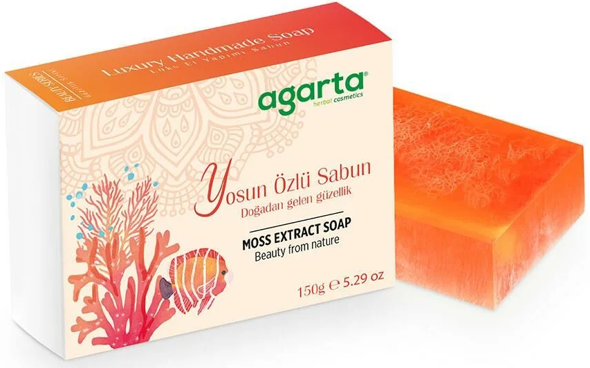 Agarta Yosun Özlü Sabun 150 gr.