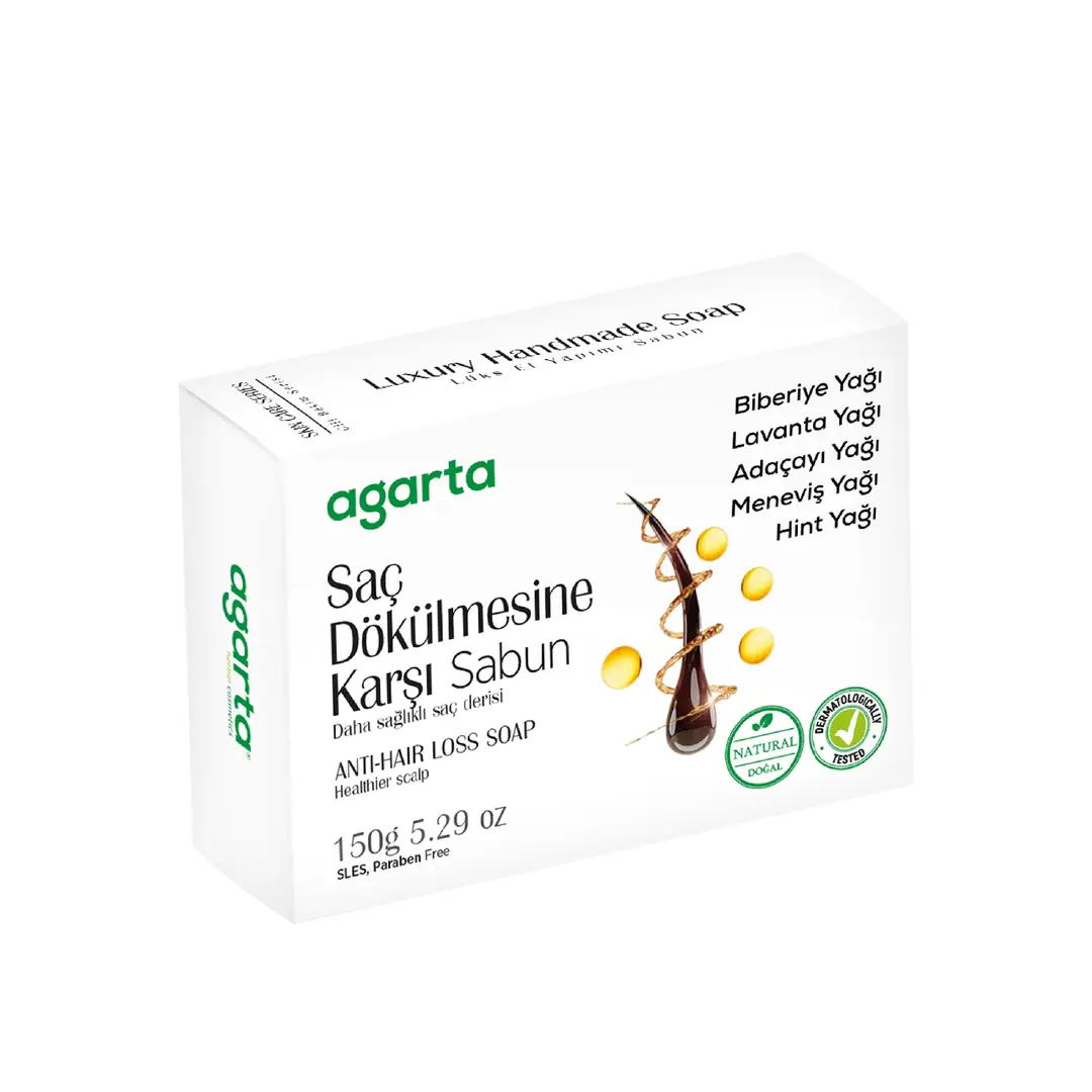 Agarta Saç Dökülmesine Karşı Sabun 150 Gr