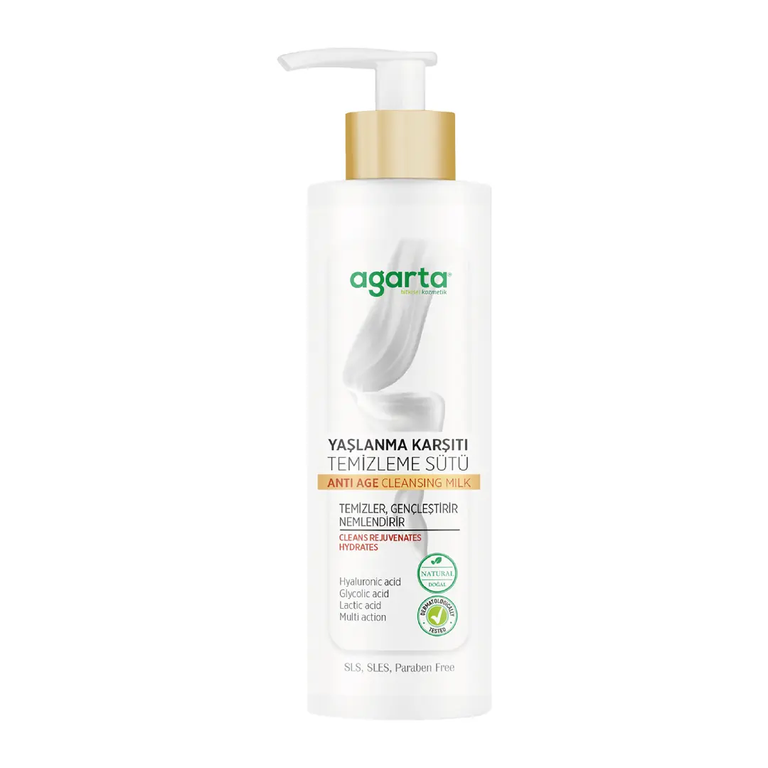 Agarta Yaşlanma Karşıtı Temizleme Sütü 225 Ml