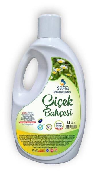 Safia Sıvı El Sabunu Çiçek Bahçesi 2500 ml.