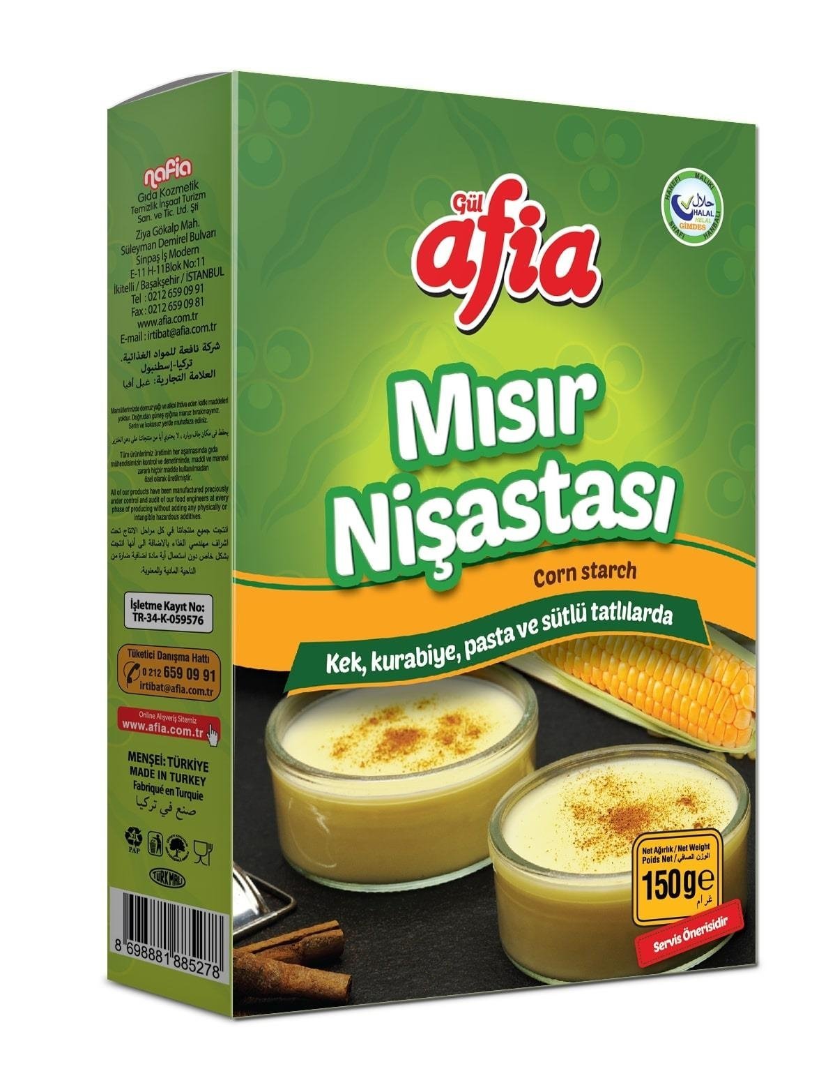 Afia Mısır Nişastası 150 Gr