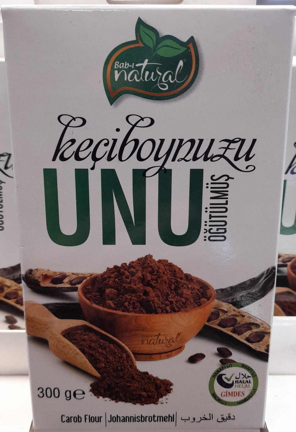 Bab-ı Natural Keçi Boynuzu Unu 300 gr.