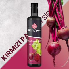 Gülefşan Kırmızı Pancar Sirkesi 500 ml. Cam Şişe