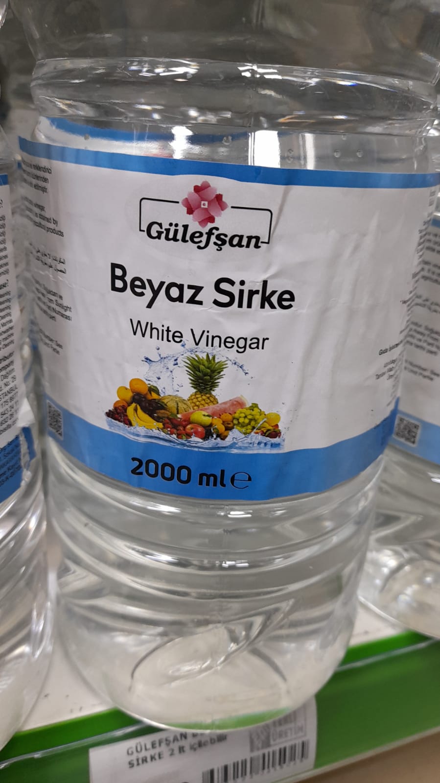 Gülefşan İçilebilir Doğal Beyaz Sirke 2 lt.