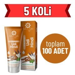 5 KOLİ (Toplam 100 ADET) Bab-ı Şifa Udi Hindi Diş Macunu 140 gr.