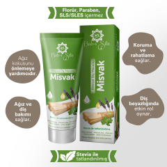 20 ADET Babı Şifa Bitkisel Diş Macunu Misvak 20*140 gr.