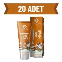 20 ADET Bab-ı Şifa Udi Hindi Diş Macunu 20*140 gr.