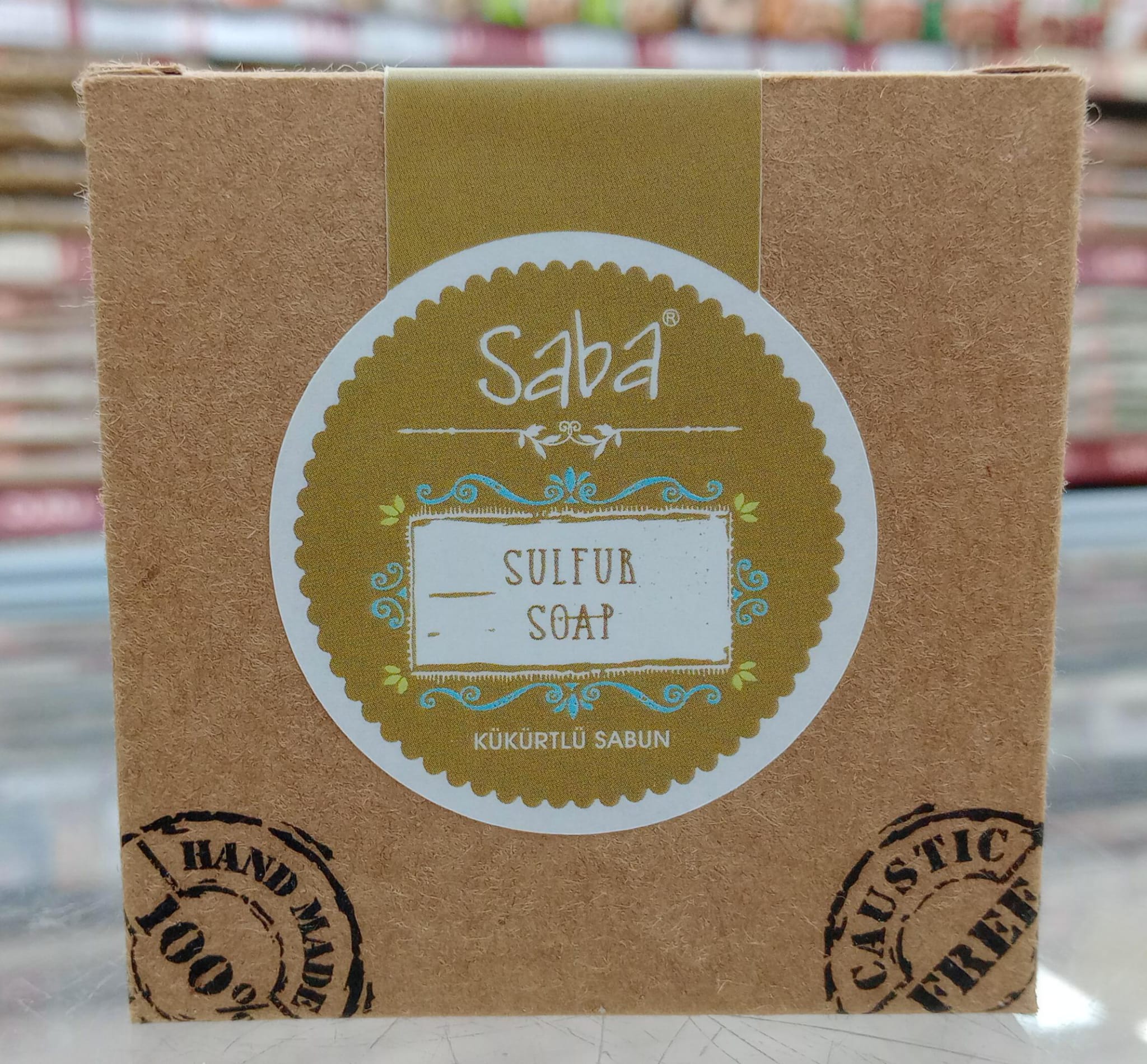 Saba Kükürtlü Sabun 120 gr.