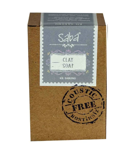 Saba Kostiksiz Kil Sabunu 120 gr.