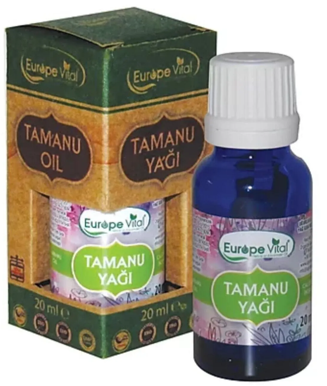 Europe Vital Tamanu Yağı 20 ml.