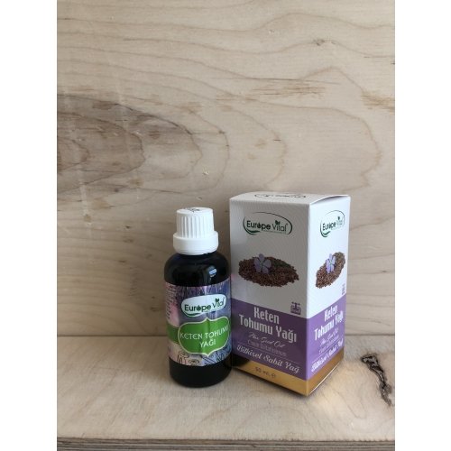 Europe Vital Keten Tohumu Yağı 50 ml.