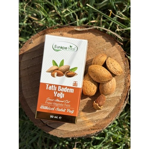 Europe Vital Tatlı Badem Yağı 50 ml.