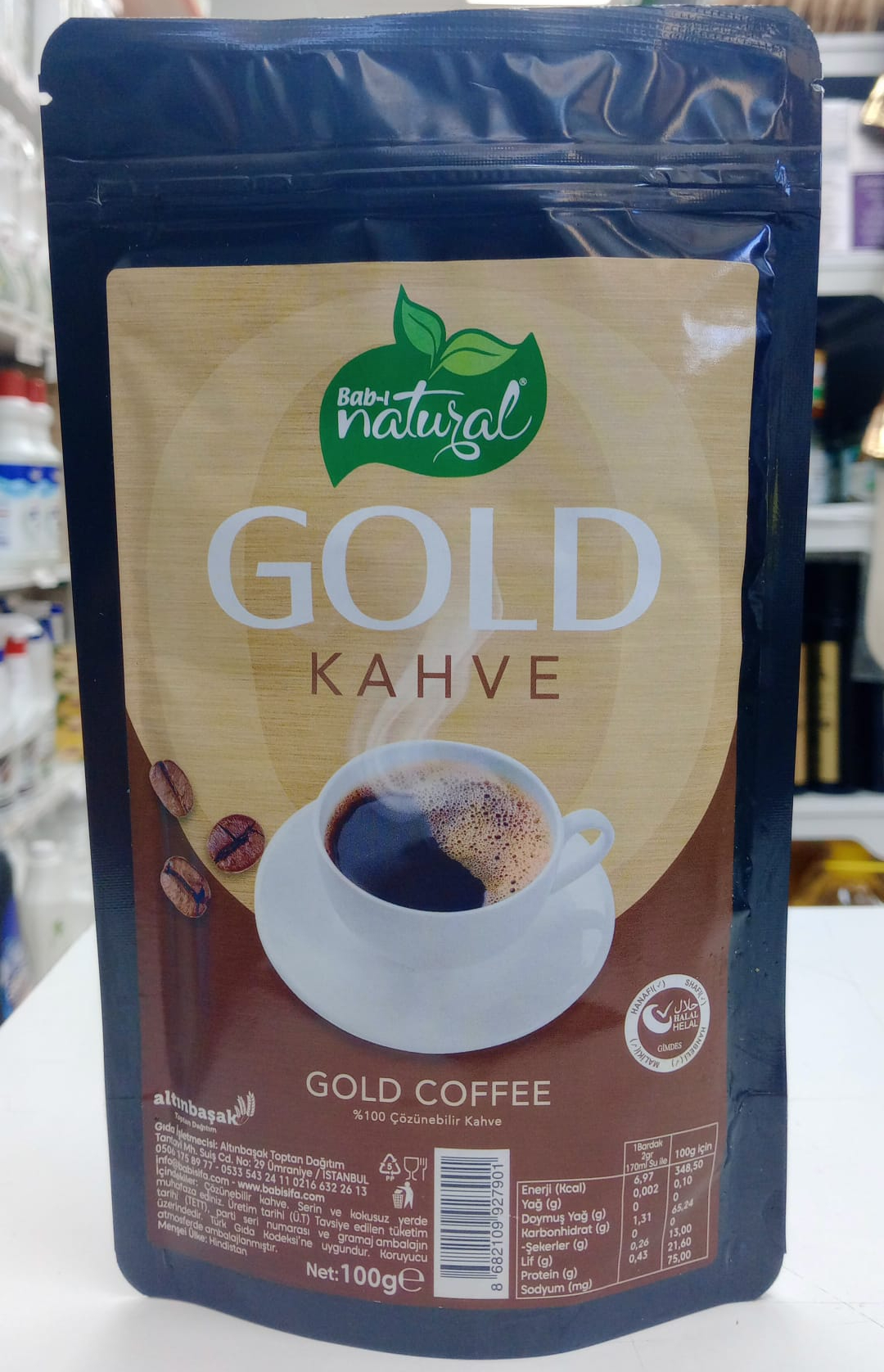 Bab-ı Natural Gold Kahve 100 gr.